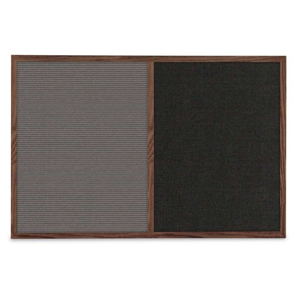Slim Style Indoor Enclosed Corkboard, 30